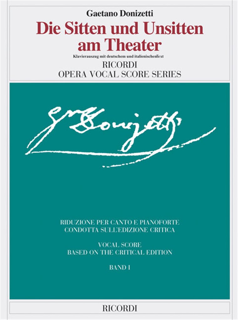 Die Sitten und Unsitten am Theater
